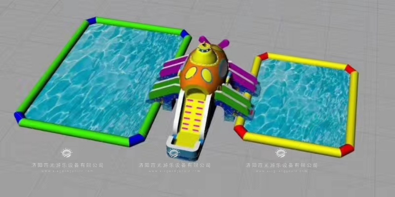 福建深海潜艇儿童乐园充气游泳池
